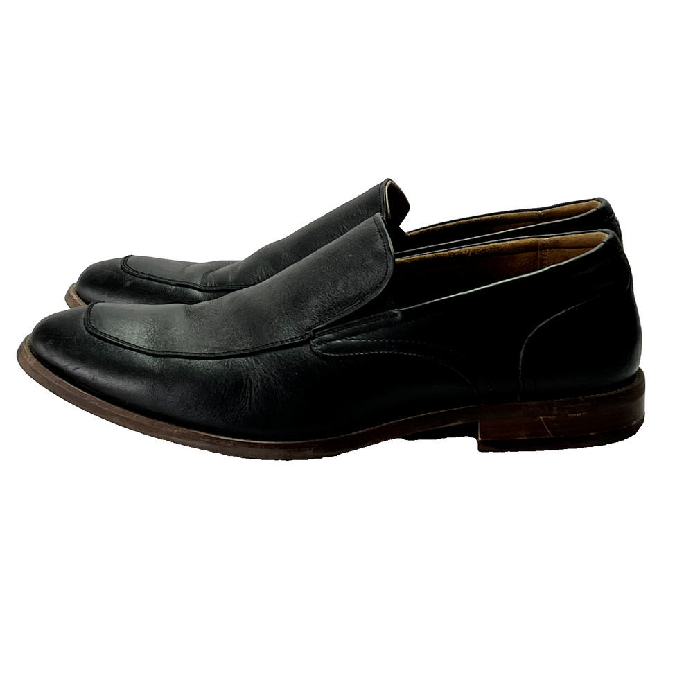 Florsheim Black Leather Slip-On Oxfords